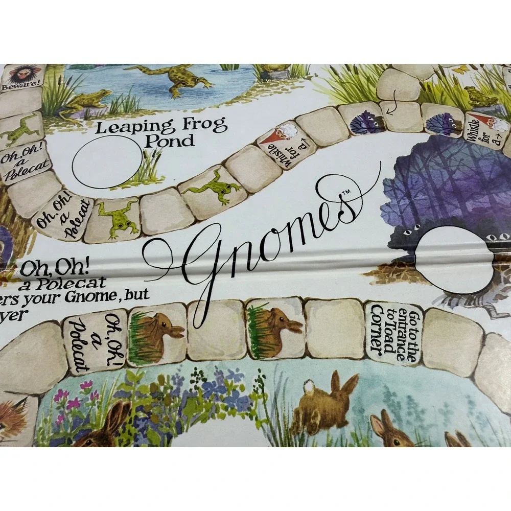 Vintage 1979 Parker Brothers GNOMES Board Game Complete No 154 Rare Fantasy